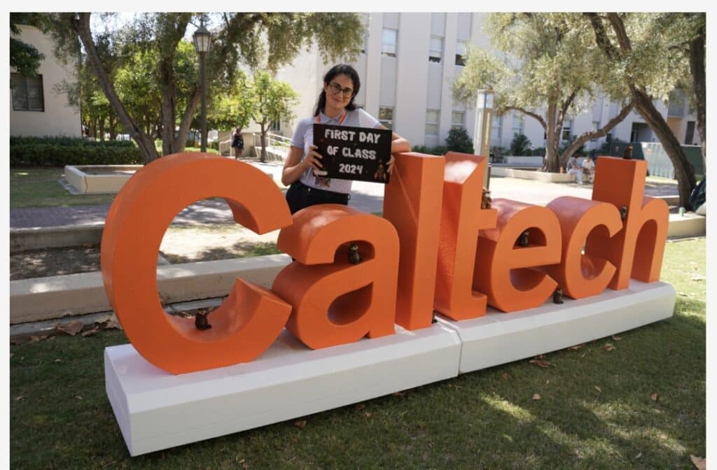Camilla Fezzi alla Caltech
