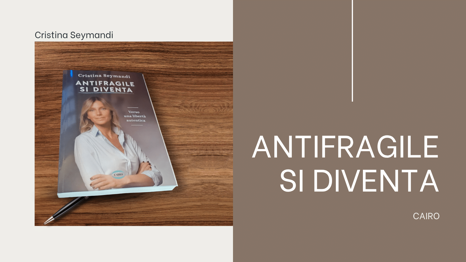 Cristina Seymandi Libro cairo